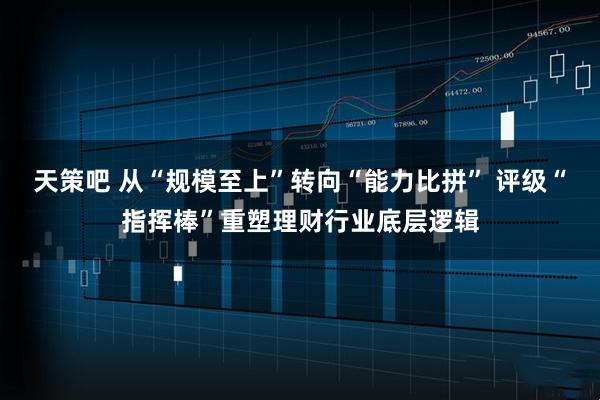 天策吧 从“规模至上”转向“能力比拼” 评级“指挥棒”重塑理财行业底层逻辑
